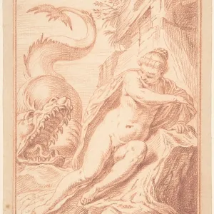 Andromeda, after Agostino Carracci, 18th century Andromeda, after Agostino Carracci, 18th century