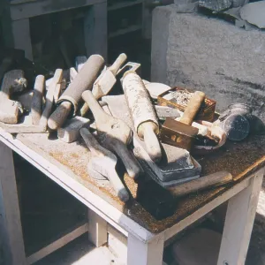 Barbara Hepworth's studio, St Ives, UK Barbara Hepworth's studio, St Ives, UK