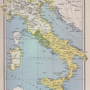 BARBAROSSA-ERA ITALY MAP BARBAROSSA-ERA ITALY MAP