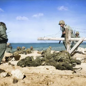 The Battle of Tarawa Colourised The Battle of Tarawa Colourised