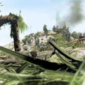 The Battle of Tarawa Colourised The Battle of Tarawa Colourised