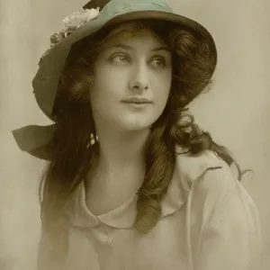 Beautiful woman wearing hat Beautiful woman wearing hat