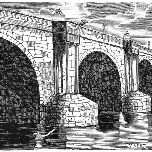 Benjamin Smith jumping off Blackfriars Bridge, London