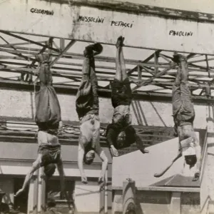 Bodies of Mussolini and entourage - Milan Bodies of Mussolini and entourage - Milan