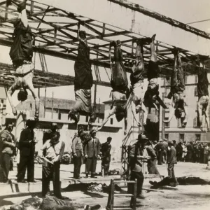 Bodies of Mussolini and entourage - Milan Bodies of Mussolini and entourage - Milan