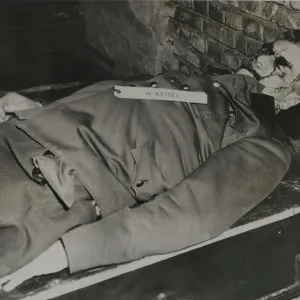 The body of Field Marshal Wilhelm Keitel after his execution The body of Field Marshal Wilhelm Keitel after his execution
