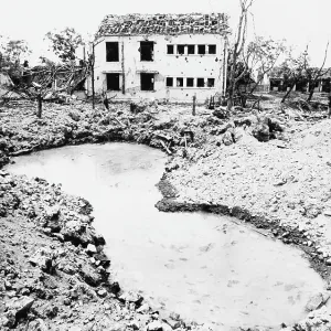 BOMB DAMAGE - VIETNAM BOMB DAMAGE - VIETNAM