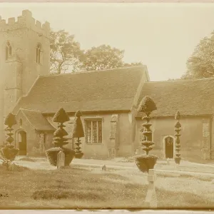 BORLEY CHURCH C19 BORLEY CHURCH C19
