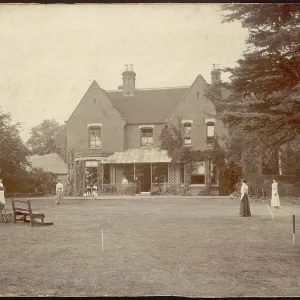 BORLEY RECTORY 1890S BORLEY RECTORY 1890S