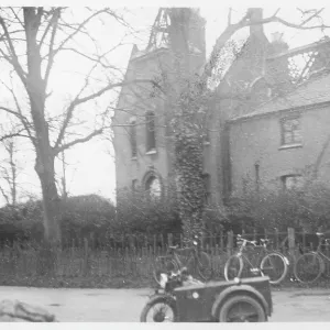 BORLEY RECTORY FIRE BORLEY RECTORY FIRE