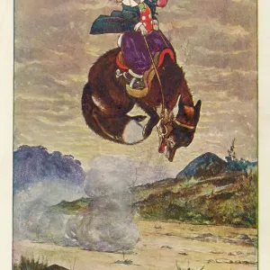 BRER RABBIT RIDING FOX