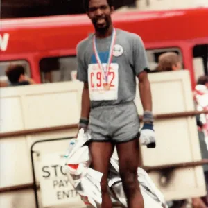 British Caribbean marathon runner British Caribbean marathon runner