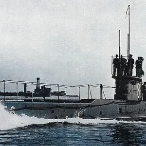 British E class submarine, WW1 British E class submarine, WW1