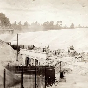 Brooklands Circuit - Weybridge, Surrey - Track Construction Brooklands Circuit - Weybridge, Surrey - Track Construction