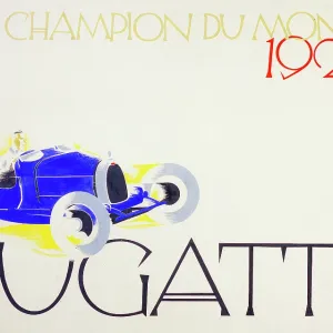 BUGATTI POSTER 1 BUGATTI POSTER 1