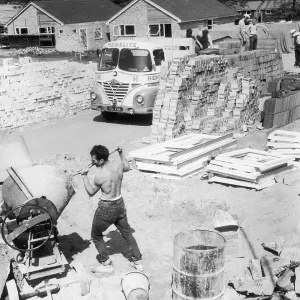 BUILDING SITE 1960S