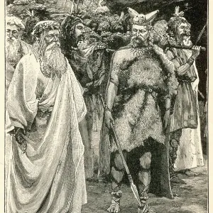 Burial of an Old British Chief Burial of an Old British Chief