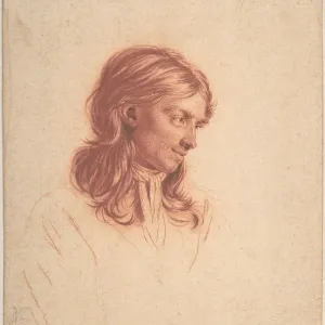 Carter, the Colorman, ca. 1680, Red chalk heightened Carter, the Colorman, ca. 1680, Red chalk heightened