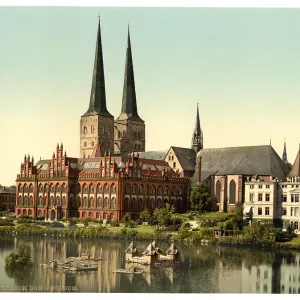 The cathedral and museum, Lubeck, Germany The cathedral and museum, Lubeck, Germany