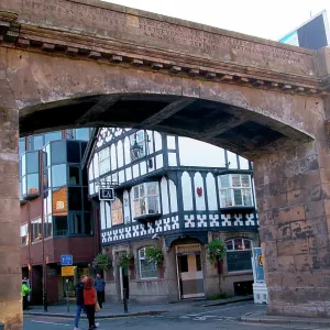 Chester - Northgate archway, by Thomas Harrison, 1808 Chester - Northgate archway, by Thomas Harrison, 1808
