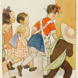 CHILDREN WITH MONKEY