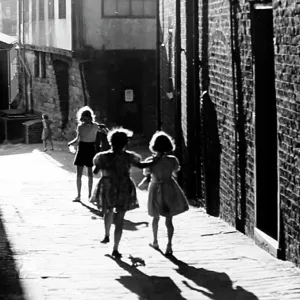 Children playing in the 1930s
