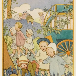 CHILDREN ON SPRING TRIP