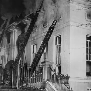 Christmas Eve fire at the White House West ? Christmas Eve fire at the White House West ?
