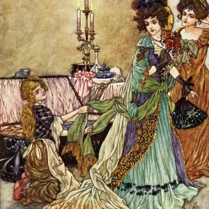 Cinderella and her ugly step-sisters Cinderella and her ugly step-sisters