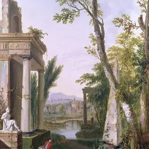 Classical landscape, by J C Jacobi