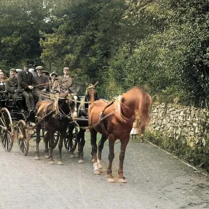 Coach near Grasmere, Lake District
