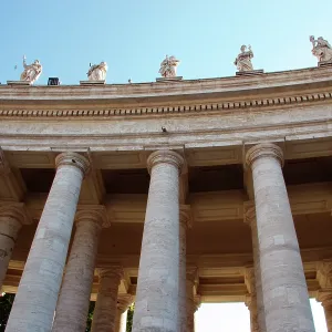 Colonnade of St. Peter's Square, Vatican, by Bernini Colonnade of St. Peter's Square, Vatican, by Bernini