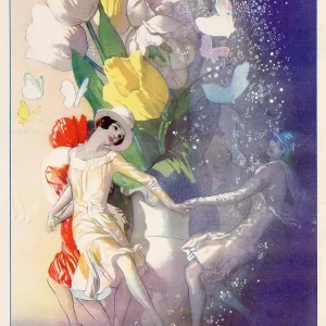 The Coming of Spring by Edmund Blampied The Coming of Spring by Edmund Blampied
