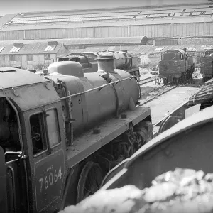 Condemned steam engine - Nine Elms Loco Yard Condemned steam engine - Nine Elms Loco Yard