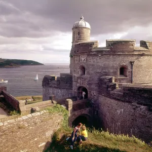 Cornwall, England - St. Mawes Castle and St. Anthony Head Cornwall, England - St. Mawes Castle and St. Anthony Head
