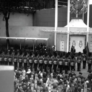 Coronation.Guard of Honour in place Coronation.Guard of Honour in place