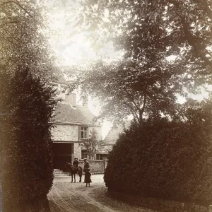 A Cotswold house and drive A Cotswold house and drive