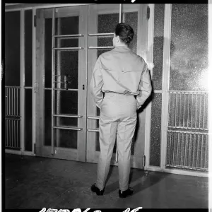 Cotton suit with saddle, male, model