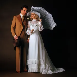 Couple in Victorian dress Couple in Victorian dress