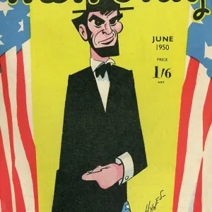 Cover design, Men Only, Abraham Lincoln Cover design, Men Only, Abraham Lincoln