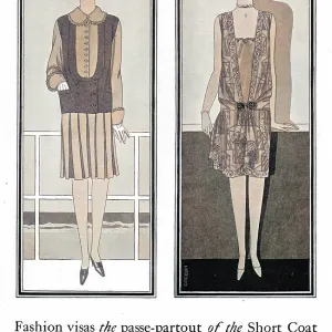 Two creations from Mme Barri, London, 1927 Two creations from Mme Barri, London, 1927