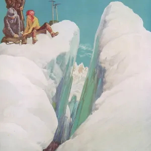 The Crevasse by Alfred Bestall The Crevasse by Alfred Bestall