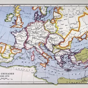 CRUSADES MAP CRUSADES MAP