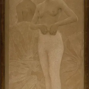 Dancer dressing in front of the mirror Dancer dressing in front of the mirror