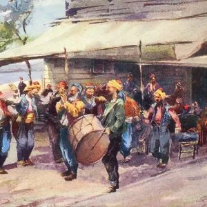 Danse de hamals - Constantinople, Turkey Danse de hamals - Constantinople, Turkey
