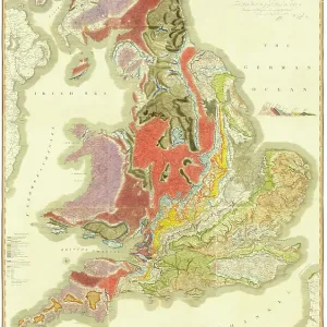 Delineation of the Strata of England and Wales - Smith