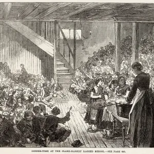 Dinner Time at the Clare-Market Ragged School 1869 Dinner Time at the Clare-Market Ragged School 1869