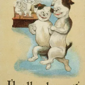 TWO DOGS DANCING TWO DOGS DANCING
