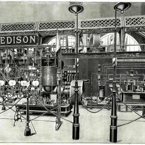 Edison Electric Lighting, Paris Exhibition of 1889