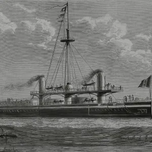 Enrico Dandolo. Ironclad battleship Enrico Dandolo. Ironclad battleship